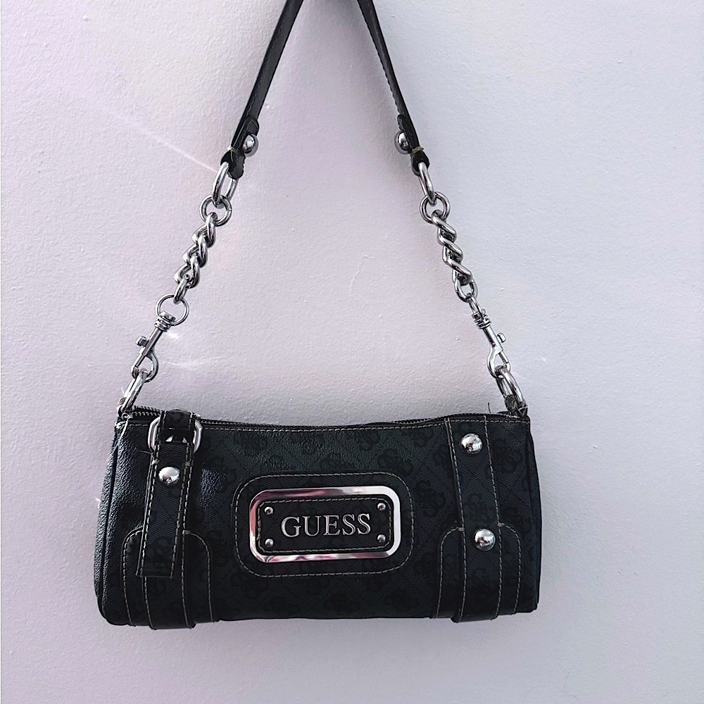 GUESS Black Shoulder Bag